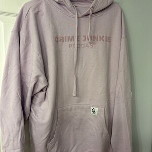 Crime Junkie Podcast Lavender Hoodie